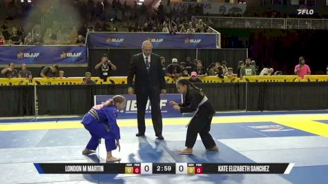 London M Martin vs Kate Elizabeth Sanchez 2026 Pan Kids Jiu-Jitsu IBJJF Championship