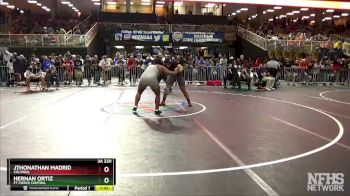 3A 220 lbs Cons. Round 2 - Hernan Ortiz, Ft Pierce Central vs Jthonathan Madrid, Colonial