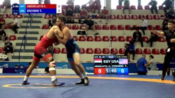 82 kg 1/4 Final - Emad Ashraf Mohamed Abouelatta, Egypt vs Tyler Adam Eischens, United States