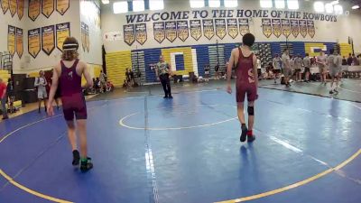 113 lbs Quarters & Wb (16 Team) - Jacob Frieland, Palm Harbor WC vs Jessea Cagle, Soldier City