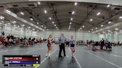 126 lbs Round 4 - Cecilia Verrilli, Empire vs Mallory Stetter, LAWW