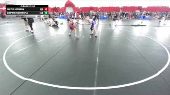 193-196 B Round 3 - Jacob Herman, Franklin Central Flashes vs Griffin Kostecka, Cambridge-Isanti