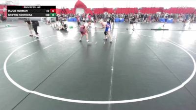 193-196 B Round 3 - Jacob Herman, Franklin Central Flashes vs Griffin Kostecka, Cambridge-Isanti