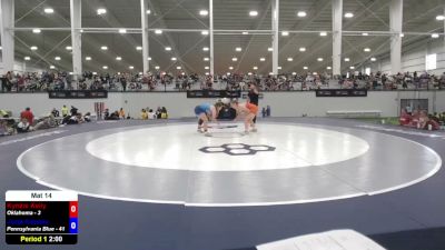 165 lbs Kynzie Kelly, Oklahoma vs Jorja Keeney, Pennsylvania Blue