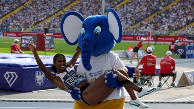 Masai Russell Headlines Stacked 100mH at Xiamen Diamond League