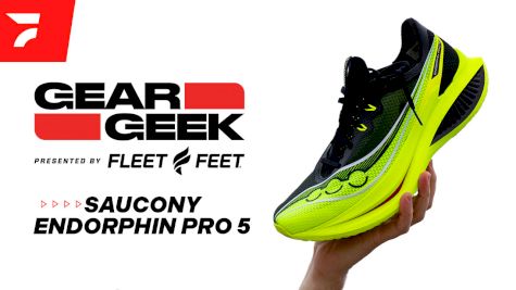 Saucony's BEST Race Shoe Yet -- Endorphin Pro 5 | Gear Geek Presented by Fleet Feet