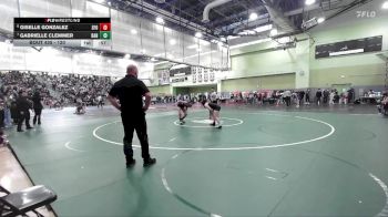 120 lbs Cons. Round 3 - Gabrielle Clemmer, BANNING vs Giselle Gonzalez, SAN FERNANDO
