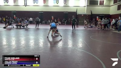 Junior-4 lbs Round 4 - Tyler Wieland, Indee Mat Club vs Collin Frost, Davenport Central