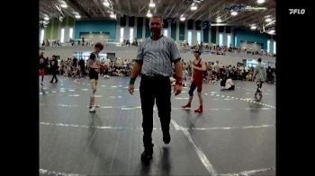 106 lbs Round 1 (4 Team) - Cameron Gill, Trojan WC vs Javonni Carraturo, Pasco Wolfpack WC