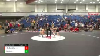 109 lbs Cons. Round 3 - Beck Doughty, Rensselaer Central vs Tamir Halevi, Carmel USA