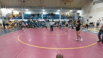 120 lbs Quarterfinal - Sofija Womack, Lander Valley vs Audrey Kaczmarek, Huntley Project