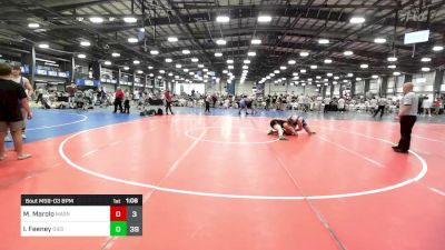 182 lbs Rr Rnd 3 - Mason Marolo, Mat Assassins vs Isaiah Feeney, Diesel