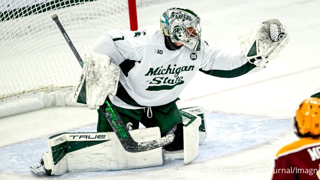 Red Wings Sign Top Goalie Prospect Trey Augustine, Send Him To Grand Rapids