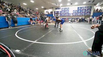 Rr Rnd 1 - MaminaKowa Warrior, Tecumseh Youth Wrestling vs Hunter Ramey, Mustang Bronco Wrestling Club
