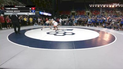 285 lbs Semis - Coby Merrill, CA vs Michael Mocco, FL