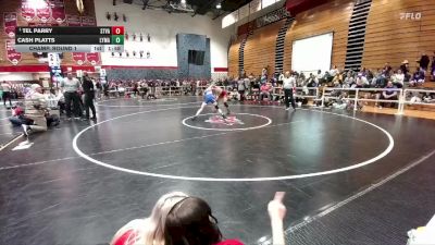 144 lbs Champ. Round 1 - Tel Parry, Star Valley vs Cash Platts, Lyman