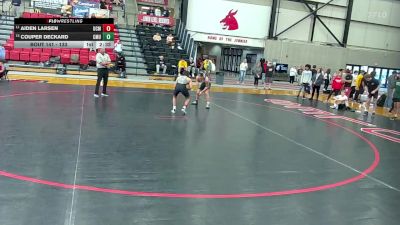 133 lbs Cons. Round 3 - Couper Deckard, Central Methodist vs Aiden Larsen, Central Missouri