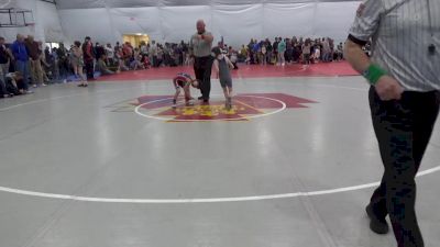 50 lbs Quarterfinal - Grant Senft, York vs Radin Luttrell, Berkeley Springs