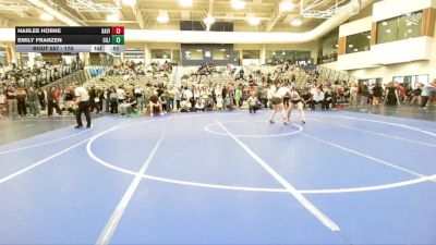 170 lbs Cons. Round 7 - Emily Franzen, Central Grand Junction vs Harlee Horne, Davis