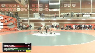 220 lbs Cons. Round 2 - Kaden Nield-Adee, Jackson High School vs Andre Tomas, Idaho Falls High School