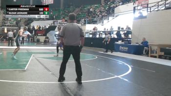 1A-4A 157 Champ. Round 2 - Carter Freeman, Randolph vs Sloan Leonard, Lexington School
