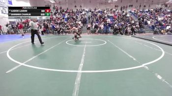 Boys 150 lbs Cons. Round 1 - Aaron Landin, Half Moon Bay Boys vs Shirmer Charlie, Harbor Boys