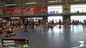 85 lbs Round 8 (10 Team) - Jacob Saunders, Fight Club vs Kade Morrison, NC National Team