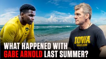 Was Gabe Arnold Kicked Off Iowa Wrestling Team Last Summer?