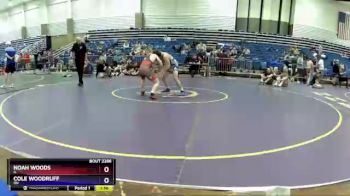 126 lbs Cons. Round 3 - Noah Woods, IL vs Cole Woodruff, OH