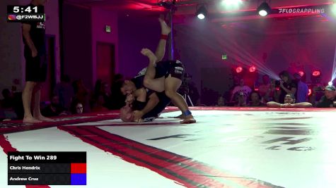 Andrew Cruz vs Chris Hendrix 2025 Fight to Win 289