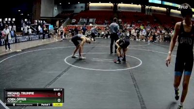 115 lbs Round 1 (6 Team) - Coen Opfer, TB Legacy vs Michael Trumpie, Silo WC