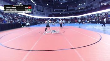 132 lbs Quarterfinal - Bryn Beardoll, Eagle vs Emma Stansell, Kuna