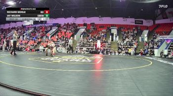 106 lbs Semifinals (8 Team) - Richard Mogle, Detroit Catholic Central HS vs Jay Wilson, Clarkston HS