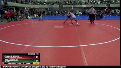 115 lbs Round 1 - Cora Bighley, Victory vs Charlie Jones, Askren Wrestling Academy