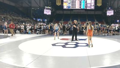95 lbs Champ. Rd Of 64 - Allison Shaw, Oklahoma vs Brooklyn Henry, Pennsylvania