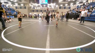 45 lbs 3rd Place - Dallas Cabe, Grover Rains Wrestling Club vs Malakai King, OKC Saints Wrestling