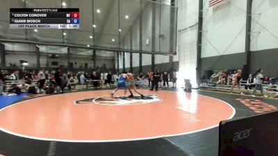 16U Boys GR - 165 lbs 1st Place Match - Colten Conover, MT vs Quinn Mosch, CA