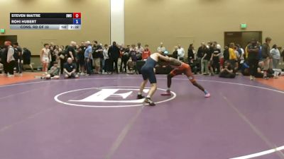 132 lbs Cons. Rd Of 32 - Steven Maitre, Doughboy Wrestling Club vs Rohi Hubert
