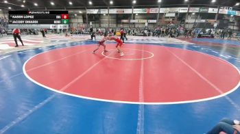 120 lbs Champ. Round 1 - Jacoby Dinardi, Magic City Wrestling Club vs Kasen Lopez, Siouxland Wrestling Academy