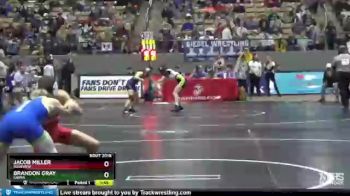 AA 120 lbs Champ. Round 1 - Brandon Gray, Karns vs Jacob Miller, Rossview