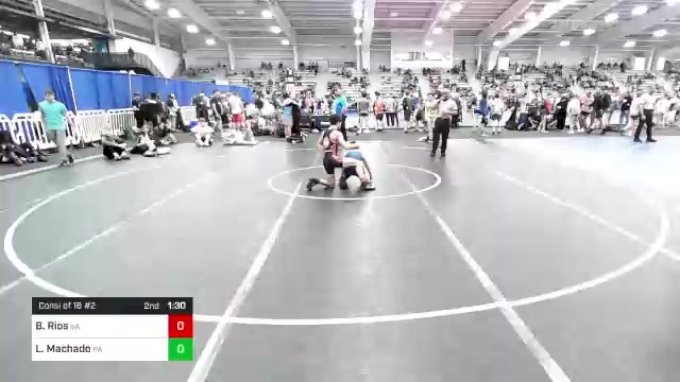 106 lbs Consi Of 16 #2 - Bryson Rios, VA vs Landon Machado, PA