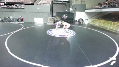 Champ. Round 3 - Dominic Dotson, Poway High School Wrestling vs Ronin Davis, Lion Of Judah Wrestling Academy