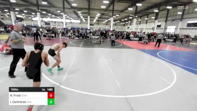 109 lbs Semifinal - Nathan Frost, Sunkids vs Isac Contreras, Desert Dogs WC