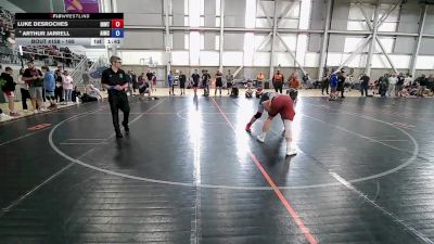 165 lbs Champ. Round 2 - Luke DesRoches, Inland Northwest Wrestling Training Center vs Arthur Jarrell, Askeo International Mat Club