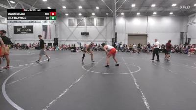 157 lbs Round 3 (6 Team) - Owen Miller, DURO vs Kile Hartman, BC Predators