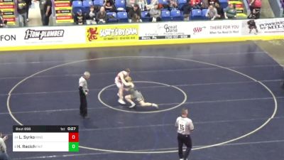 117 lbs Round Of 16 - Leif Syrko, Ringgold vs Henry Racich, Faith Christian Academy