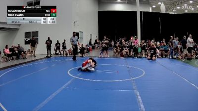 44 lbs Round 1 (4 Team) - Nolan Sidlo, PA East Lightning vs Milo Evans, CTWHALE ORCA