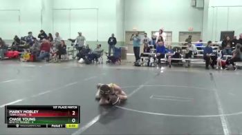 68 lbs Finals (2 Team) - Chase Young, Bitetto Trained vs Marky Mobley, Terps Xtreme