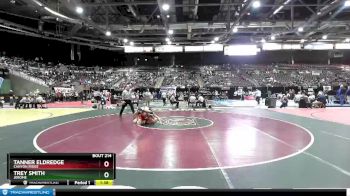 4A 152 lbs Quarterfinal - Tanner Eldredge, Canyon Ridge vs Trey Smith, Jerome