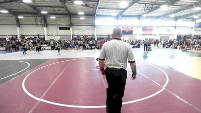 165 lbs Round Of 16 - Anthony Manygoats, Arizona Cross Training WC vs Aiden Cisterna, Live Training